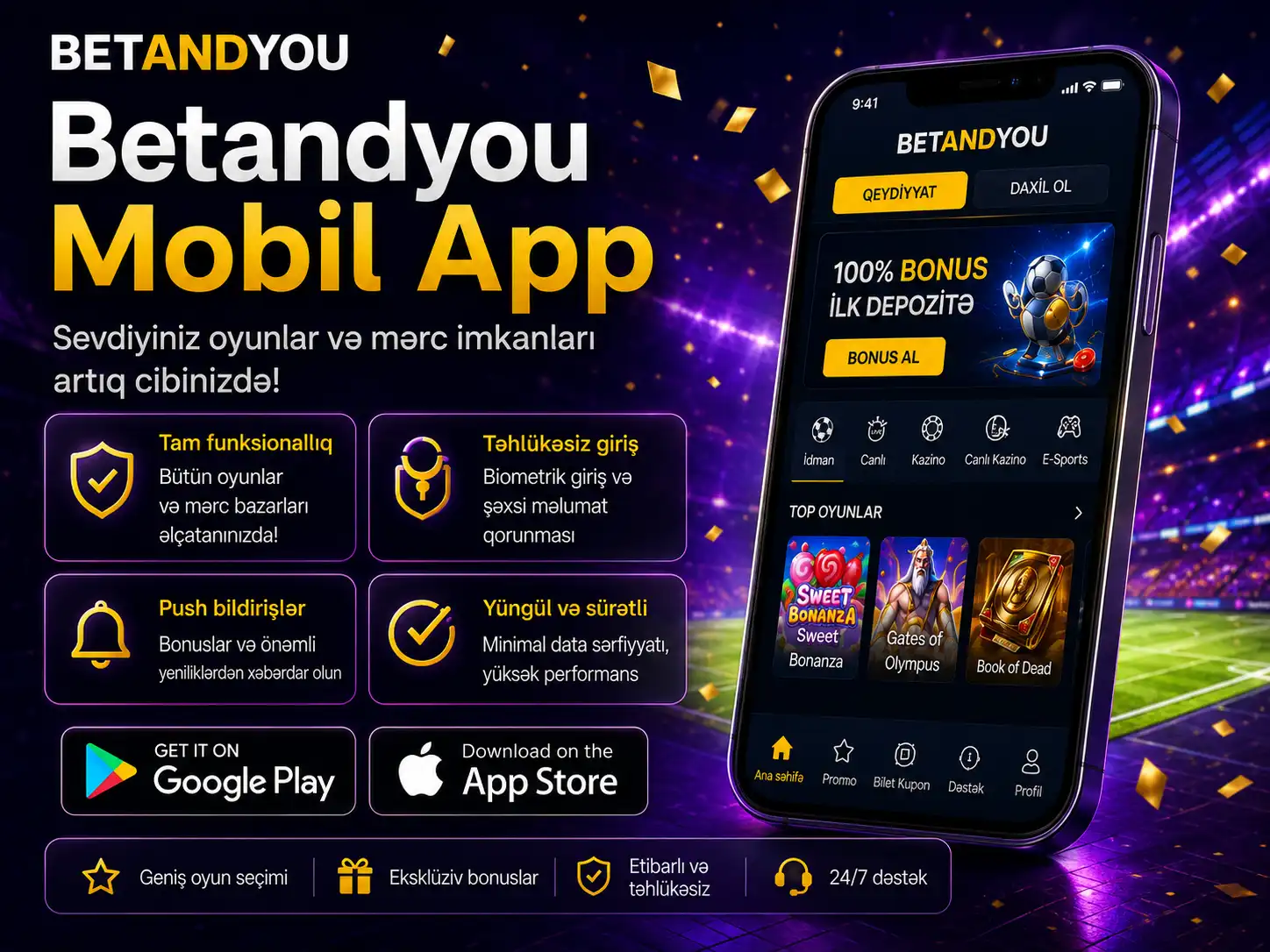 Betandyou Mobil App İlə Telefon Üzərindən Oyun