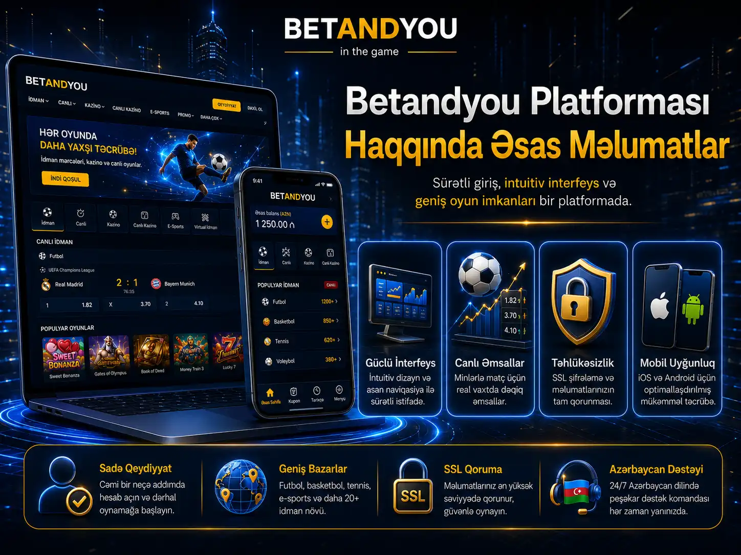 Betandyou Platforması Haqqında Əsas Məlumatlar