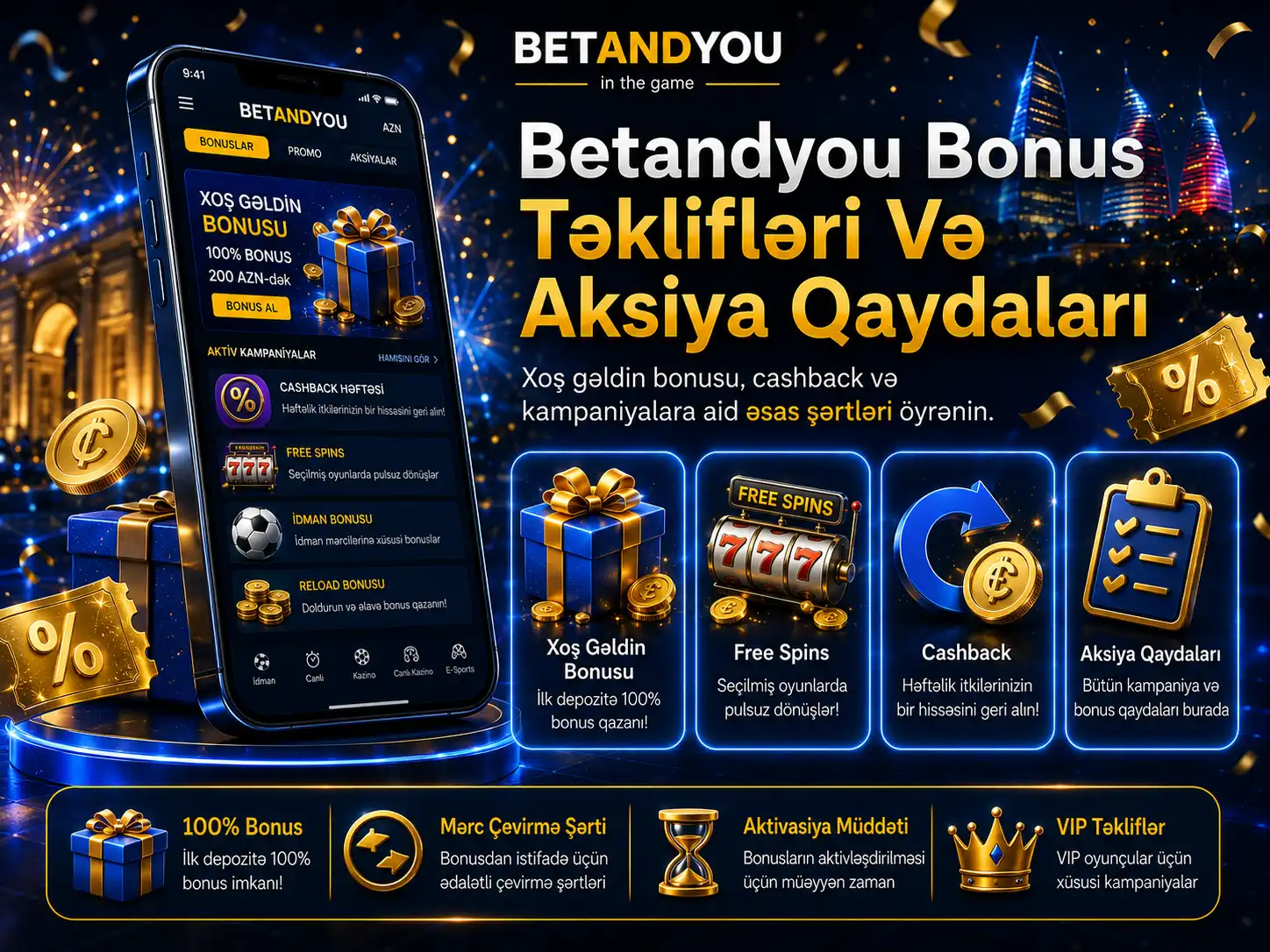 Betandyou Bonus Təklifləri Və Aksiya Qaydaları